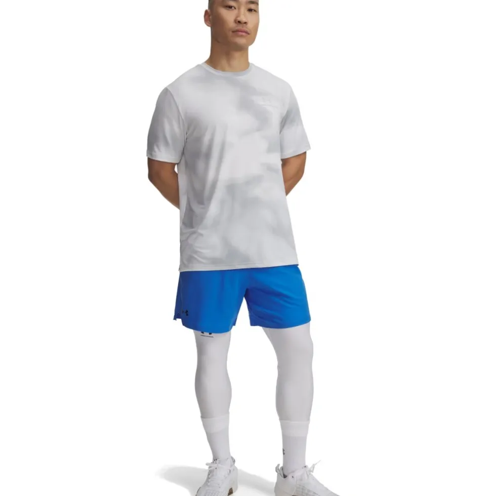 Under Armour UA Vanish Woven Shorts 15 cm Heren - Blue Atlantis/Black