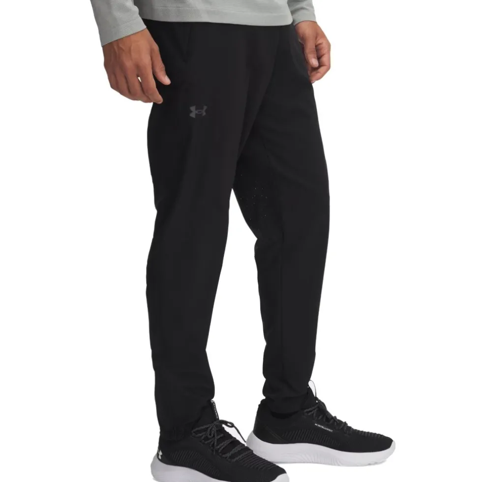 Under Armour UA Vanish Woven Tapered Broek Heren - Zwart/Castlerock