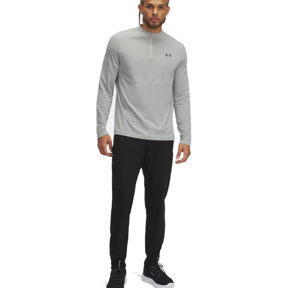 Under Armour UA Vanish Woven Tapered Broek Heren - Zwart/Castlerock