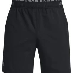 Under Armour UA Vanish Woven Shorts 15 cm Heren - Zwart/Pitch Gray