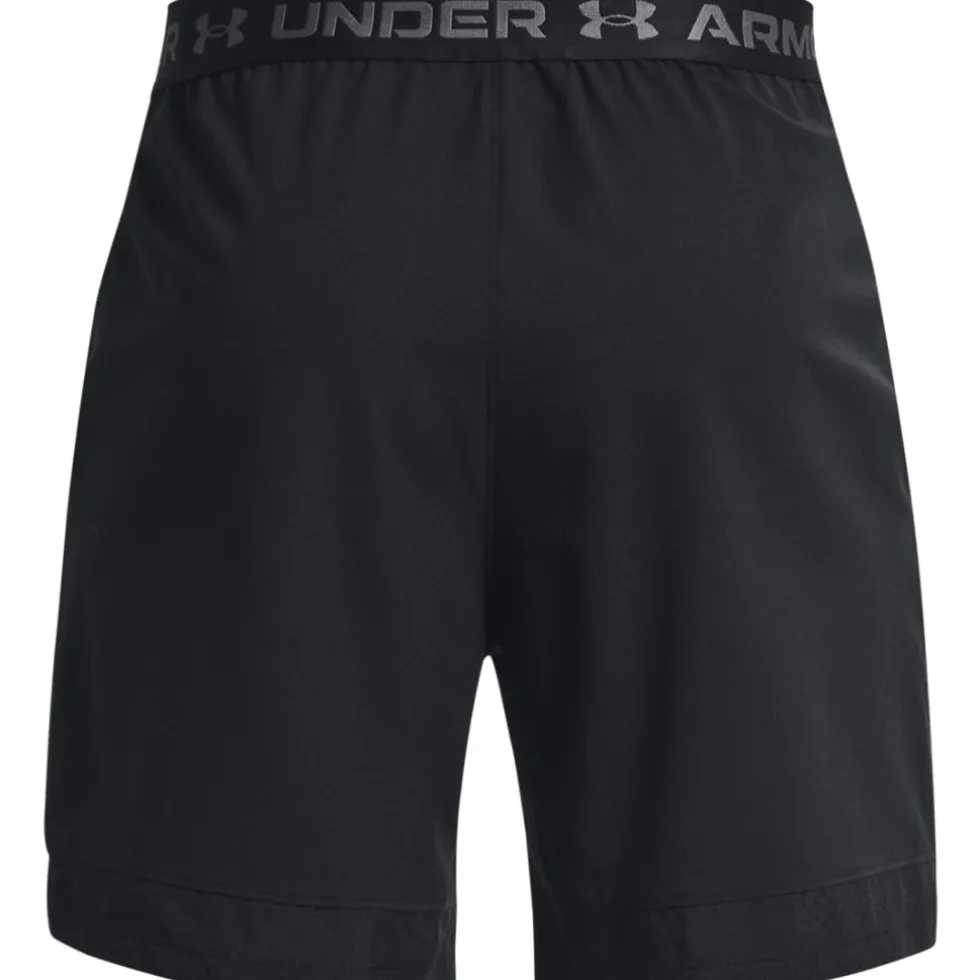 Under Armour UA Vanish Woven Shorts 15 cm Heren - Zwart/Pitch Gray
