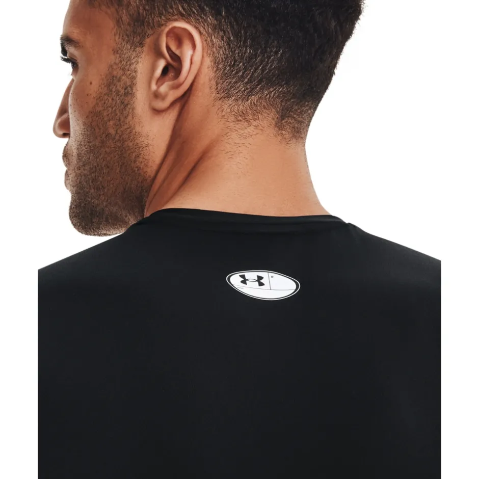 T-Shirts En Tops|T-Shirts & Tops < Under Armour HeatGear® Arour hirt zonder ouwen Heren - Zwart/Wit
