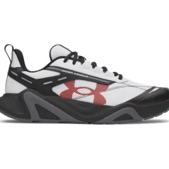 Under Armour UA Charged Commit TR 5 Hardloopschoenen Heren - White/Black/Venom Red
