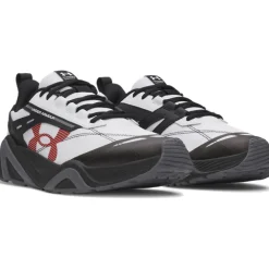 Under Armour UA Charged Commit TR 5 Hardloopschoenen Heren - White/Black/Venom Red