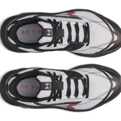 Under Armour UA Charged Commit TR 5 Hardloopschoenen Heren - White/Black/Venom Red
