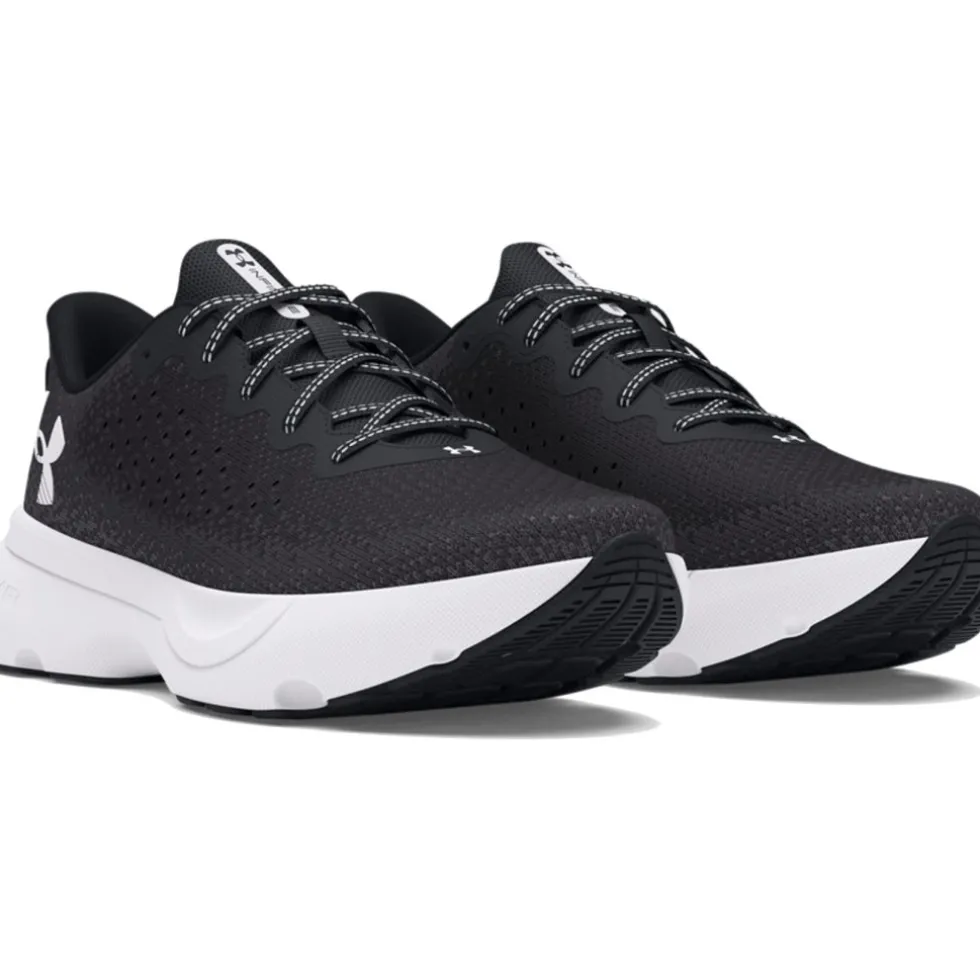 Under Armour UA Infinite Hardloopschoenen Heren - Zwart/Zwart/Wit