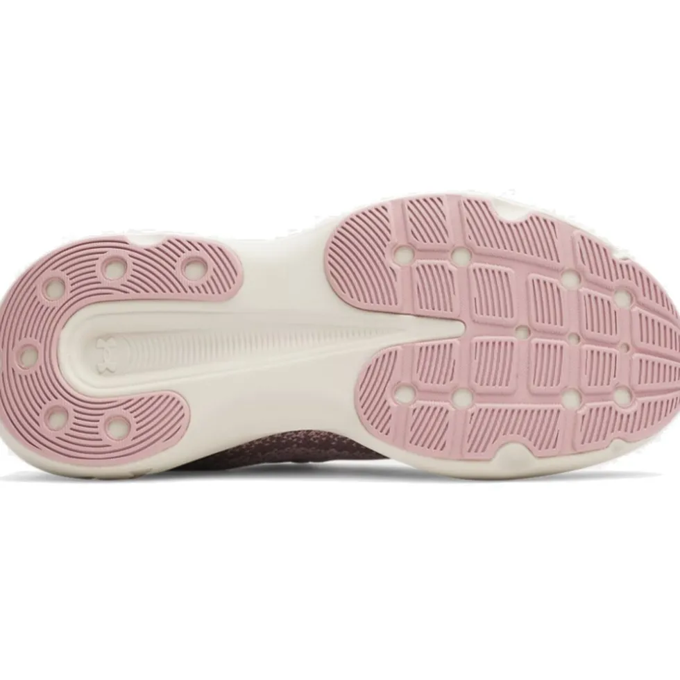 Under Armour UA Infinite Hardloopschoenen Dames - Tourmaline Pink/Maroon Mist/Summit White