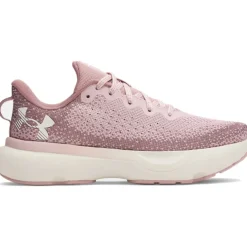 Under Armour UA Infinite Hardloopschoenen Dames - Tourmaline Pink/Maroon Mist/Summit White
