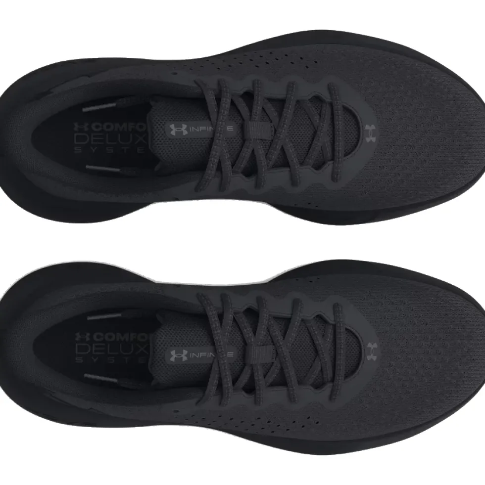 Under Armour UA Infinite Hardloopschoenen Heren - Zwart/Zwart/Zwart
