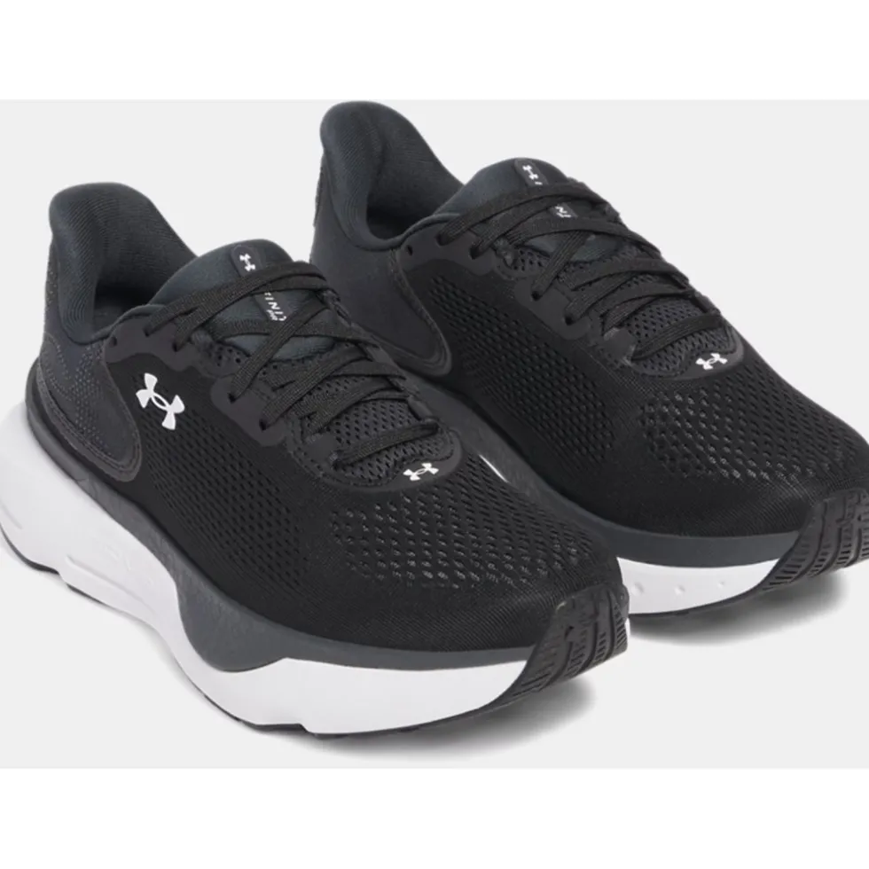 Under Armour UA Infinite Pro 2 Hardloopschoenen Dames - Zwart/Anthracite/Wit