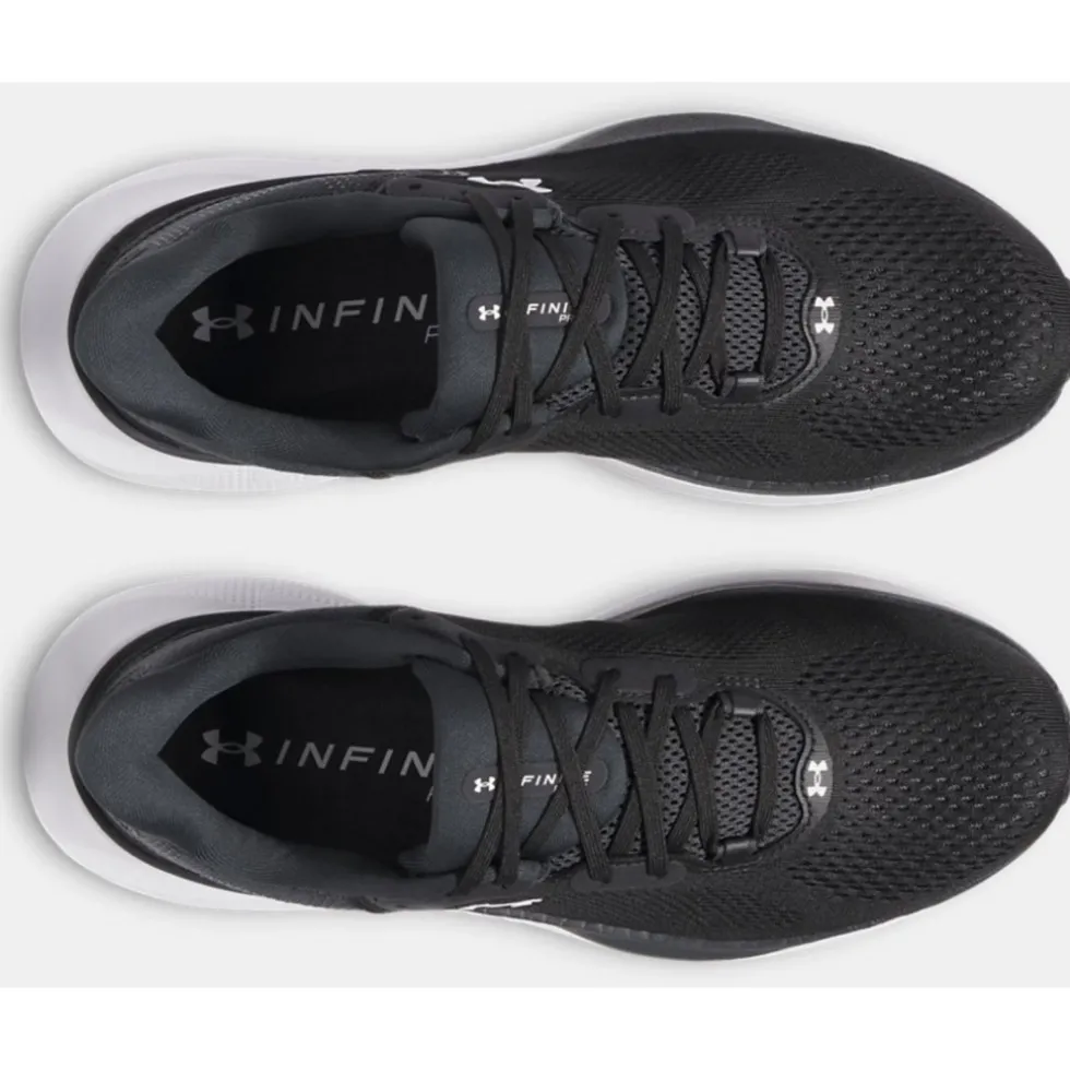 Under Armour UA Infinite Pro 2 Hardloopschoenen Heren - Zwart/Anthracite/Wit