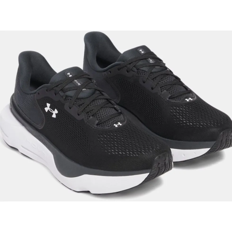 Under Armour UA Infinite Pro 2 Hardloopschoenen Heren - Zwart/Anthracite/Wit