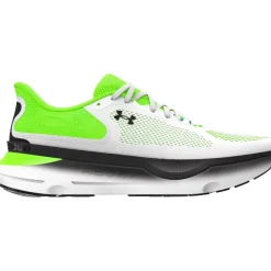 Hardloopschoenen Voor Op De Weg|Hardloopschoenen Heren < Under Armour UA Infinite Pro 2 Hardloopschoenen Heren - Wit/Hyper Green/Zwart
