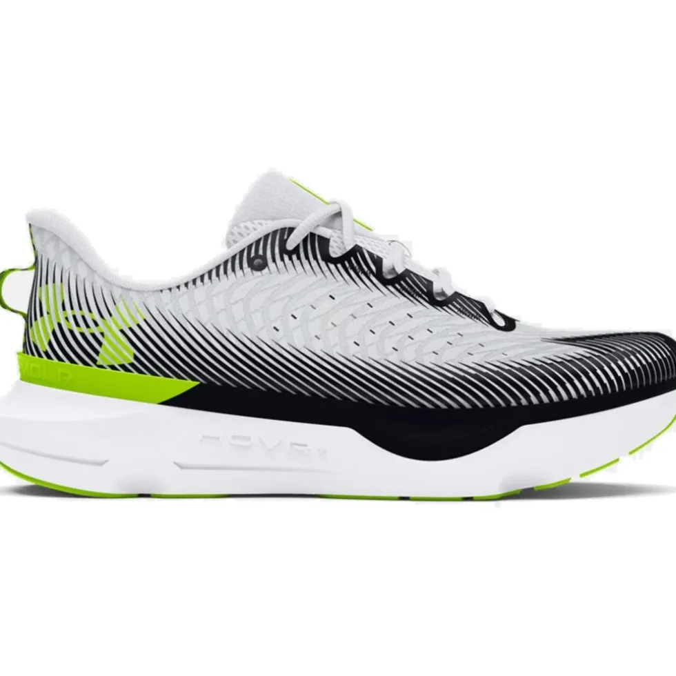 Under Armour UA Infinite Pro Hardloopschoenen Dames - Wit/Halo Gray/Zwart