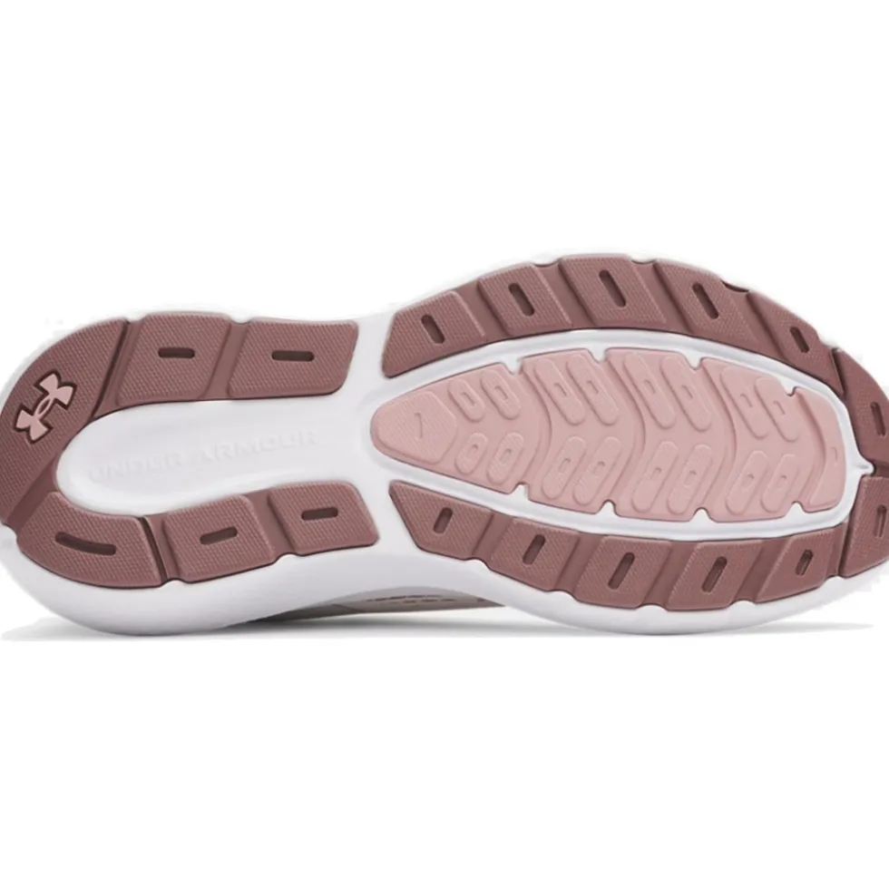 Under Armour UA Rogue 5 Hardloopschoenen Dames - Wit/Tourmaline Pink