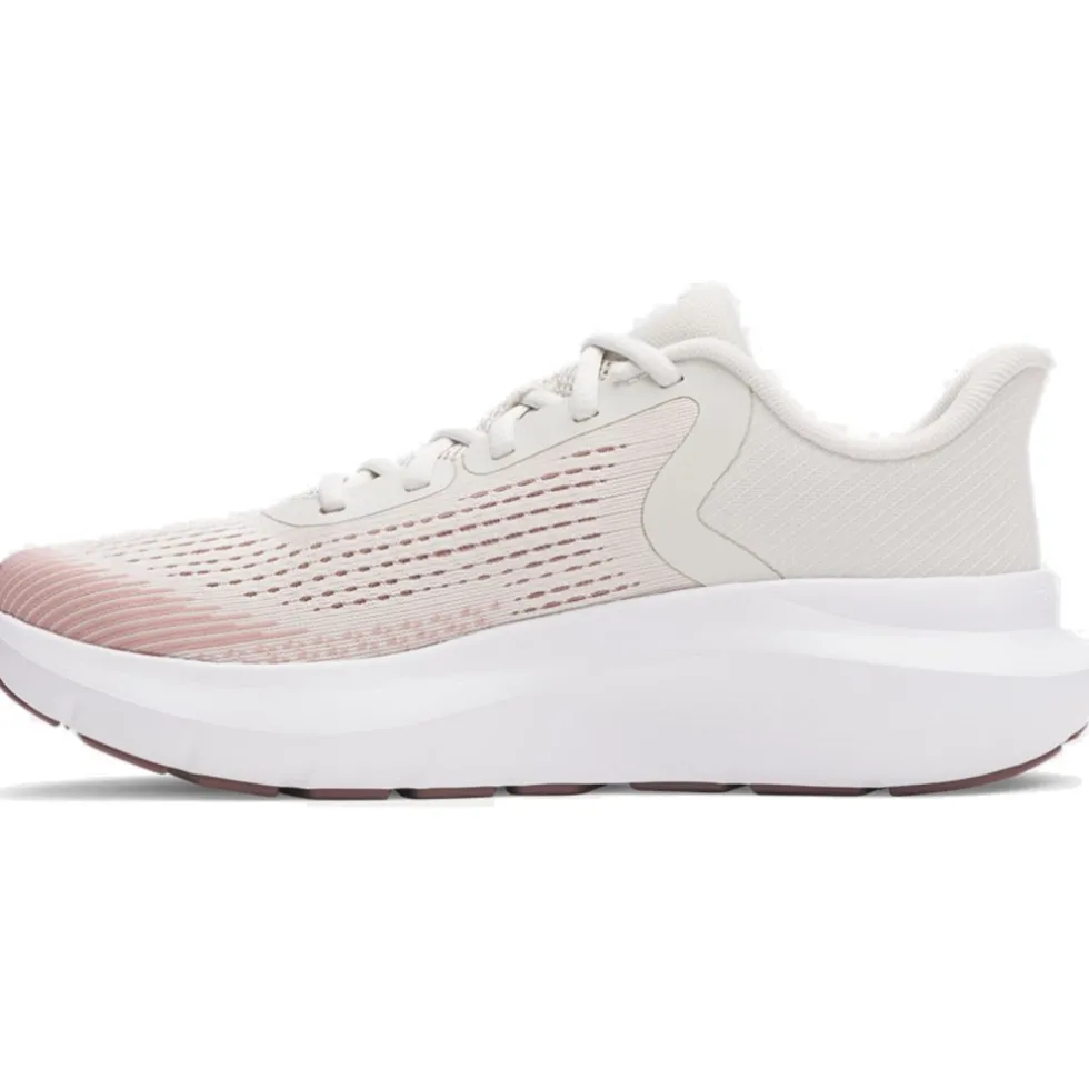 Under Armour UA Rogue 5 Hardloopschoenen Dames - Wit/Tourmaline Pink