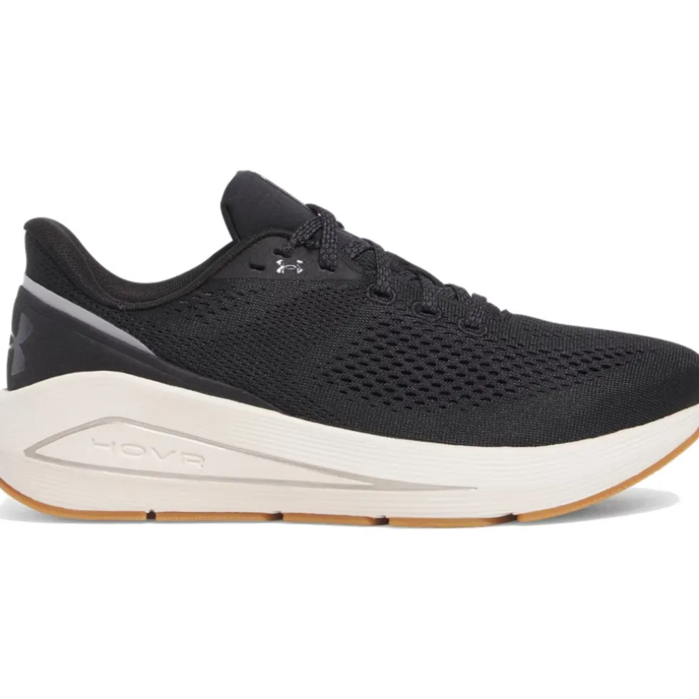 Under Armour UA Sonic 7 Hardloopschoenen Dames - Zwart/Stone/Anthracite