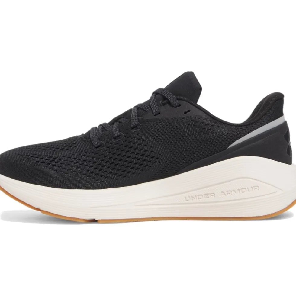 Under Armour UA Sonic 7 Hardloopschoenen Dames - Zwart/Stone/Anthracite