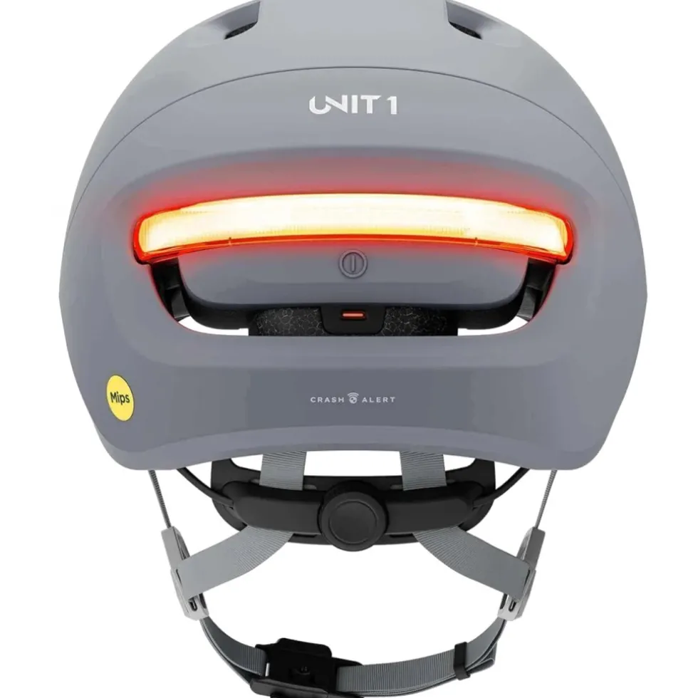 UNIT 1 NEON Mips Slimme helm - Mineral Gray