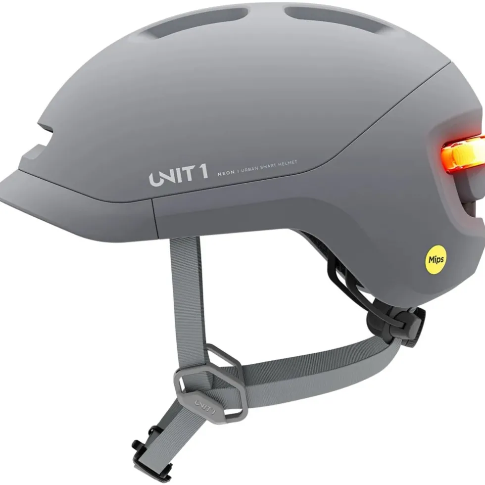UNIT 1 NEON Mips Slimme helm - Mineral Gray