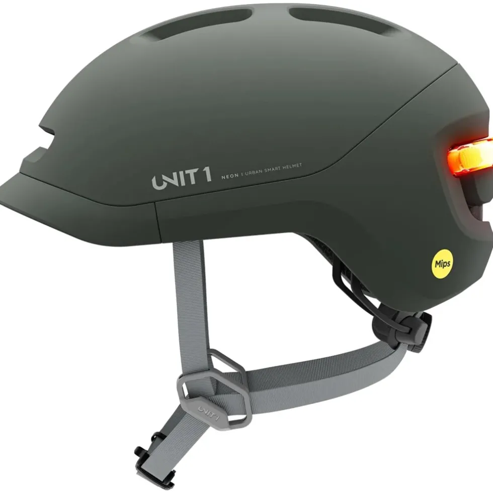 UNIT 1 NEON Mips Slimme helm - Pine Green