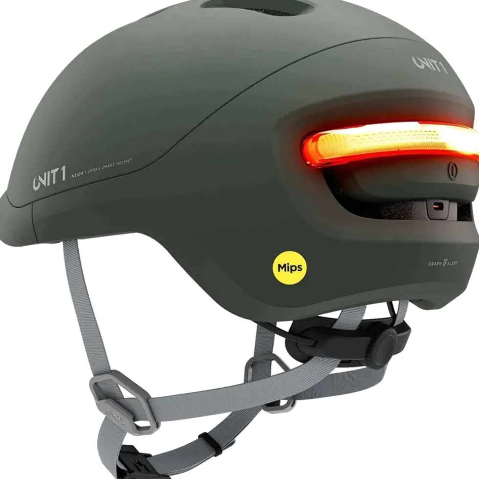 UNIT 1 NEON Mips Slimme helm - Pine Green