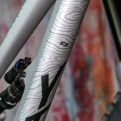 Stickers < Unleazhed Frame Unscratch BP01-S Bovenbuis Beschermfolie voor het Frame - Fragment Black Glossy