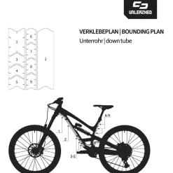 Unleazhed Frame Unscratch BP01-F XXL Beschermfolie voor het Frame - Fragment Black Matt