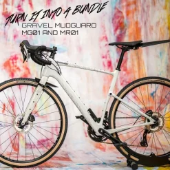 Unleazhed Gravel Unscratch BPG01 Beschermfolie voor het Frame - Topolines Black Matt