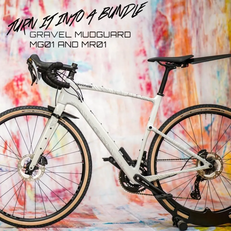 Unleazhed Gravel Unscratch BPG01 Beschermfolie voor het Frame - Topolines Black Matt