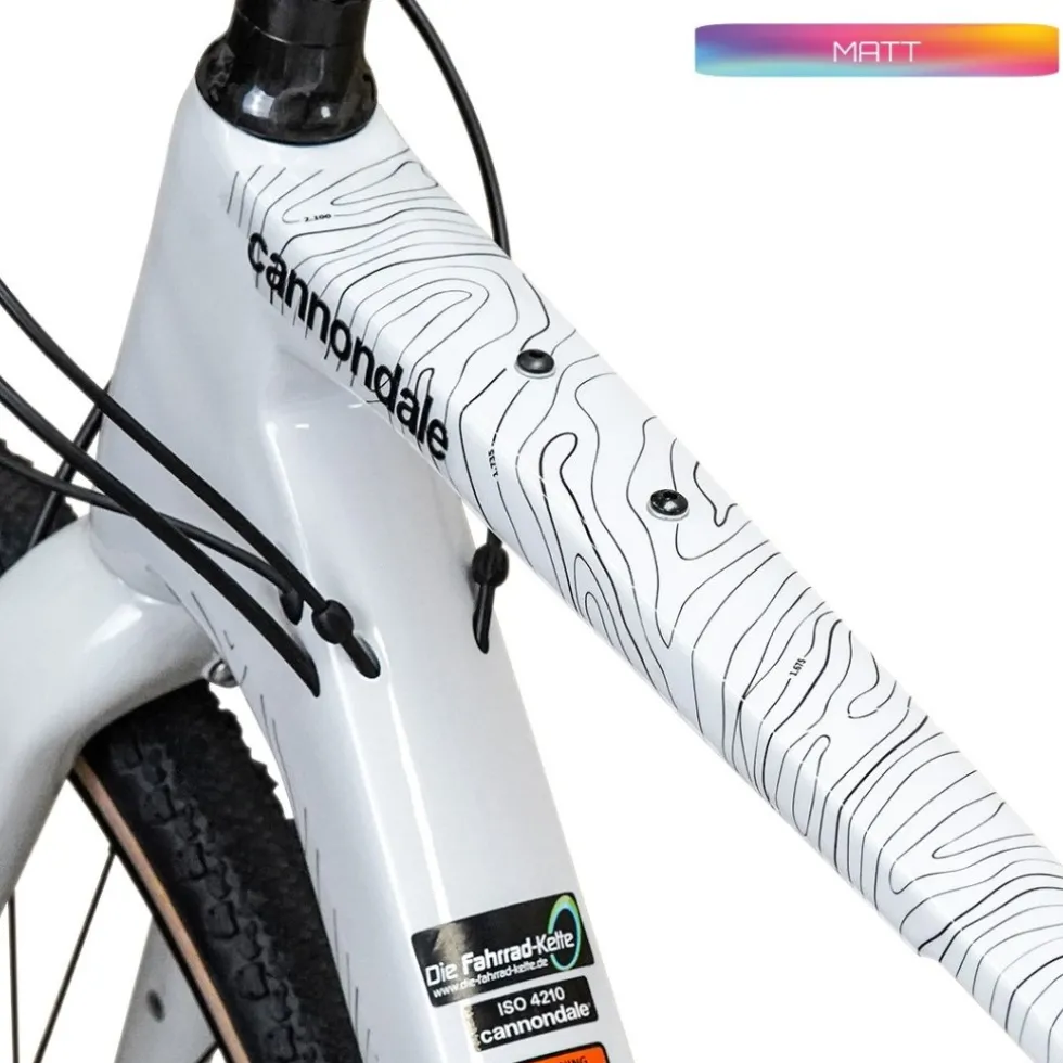 Unleazhed Gravel Unscratch BPG01 Beschermfolie voor het Frame - Topolines Black Matt