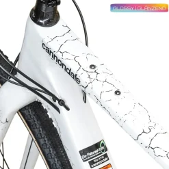 Stickers < Unleazhed Gravel Unscratch BPG01 Beschermfolie voor het Frame - Fragment Black Glossy