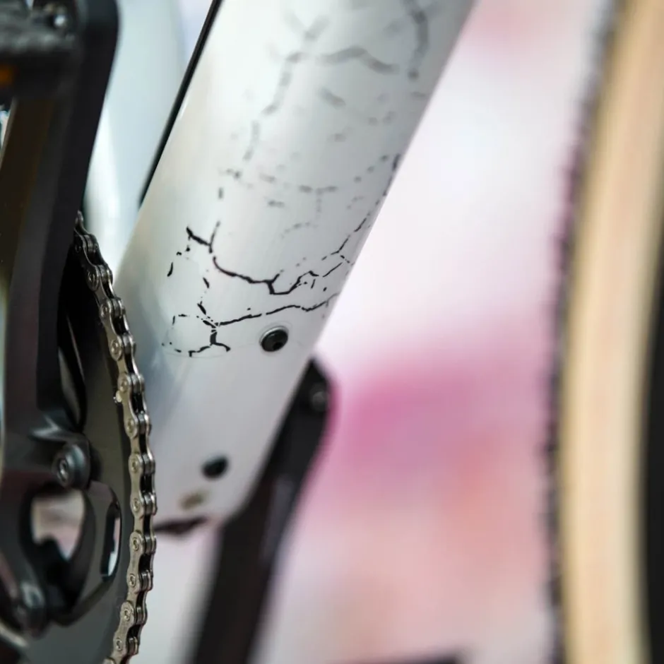 Stickers < Unleazhed Gravel Unscratch BPG01 Beschermfolie voor het Frame - Fragment Black Glossy