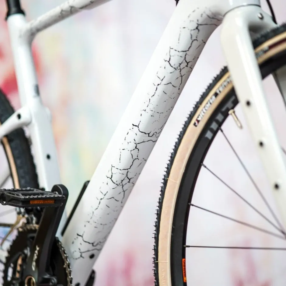 Stickers < Unleazhed Gravel Unscratch BPG01 Beschermfolie voor het Frame - Fragment Black Glossy