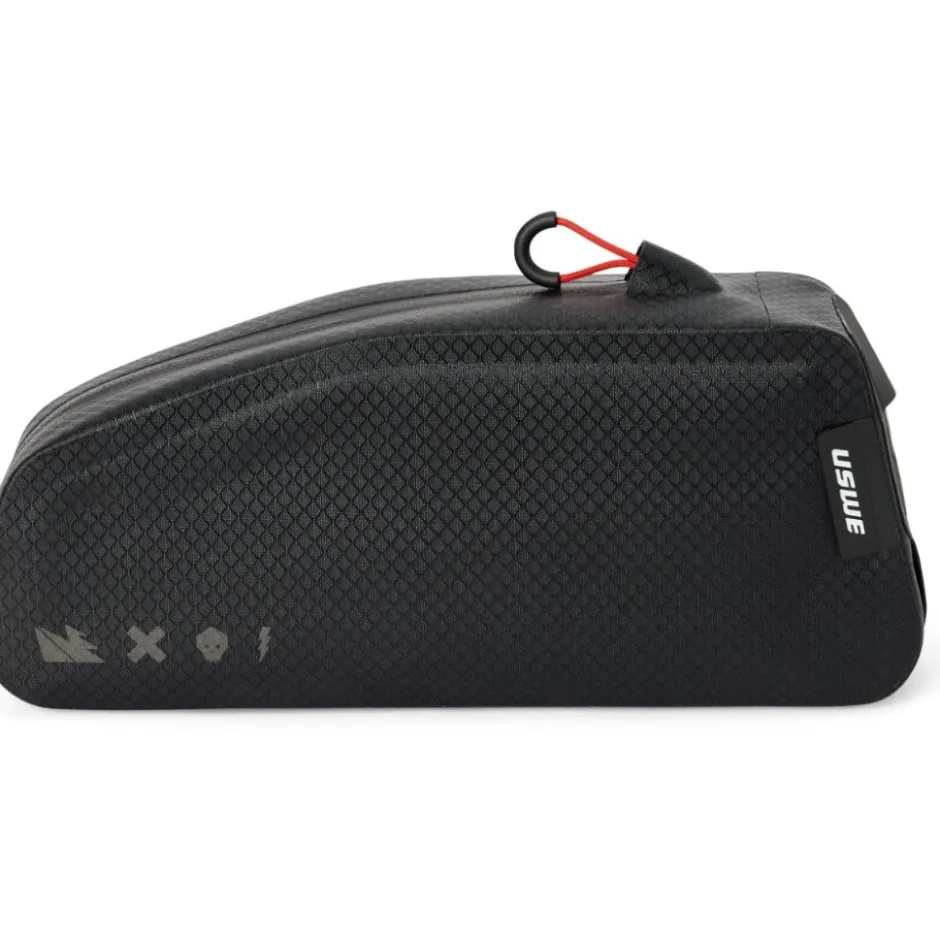 Frametassen|Top Tube Bag < USWE Zipper 1.2L Bovenbuis Tas - zwart