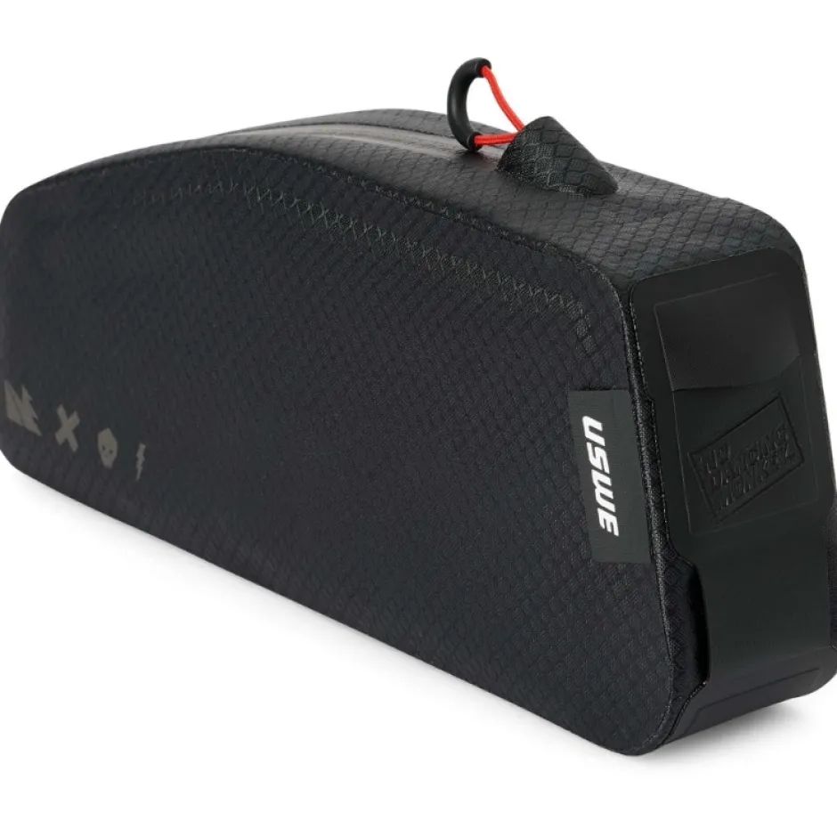 Frametassen|Top Tube Bag < USWE Zipper 1.2L Bovenbuis Tas - zwart