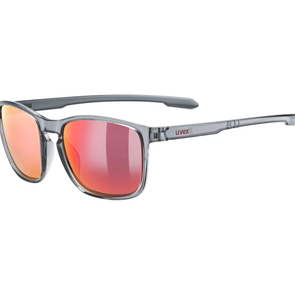 Alpine & Skibrillen < Uvex LGL 52 Zonnebril - smoke/mirror red