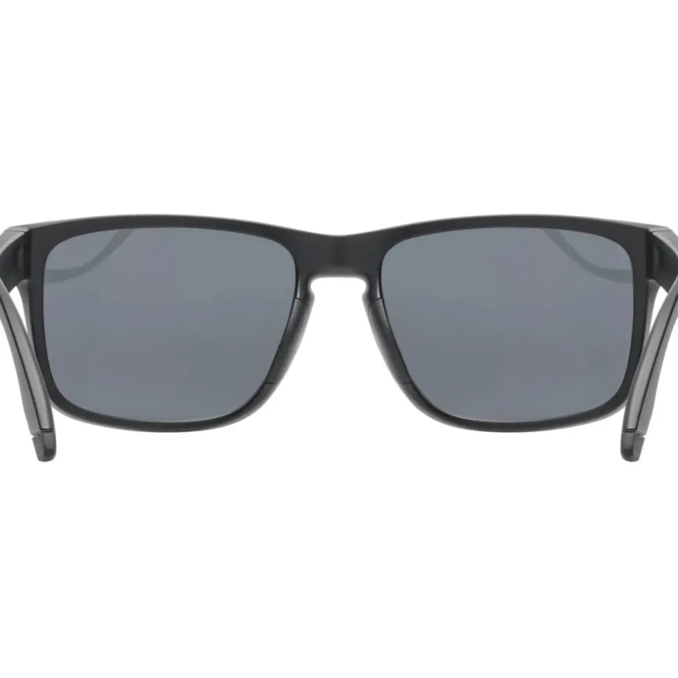 Uvex poise P Zonnebril - black matt/smoke
