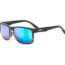 Alpine & Skibrillen < Uvex poise Zonnebril - black-demi matt/mirror green