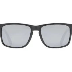 Uvex poise Zonnebril - black matt/mirror silver