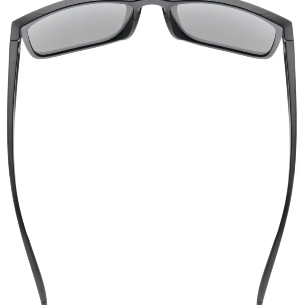 Uvex poise Zonnebril - black matt/mirror silver