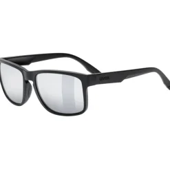 Uvex poise Zonnebril - black matt/mirror silver