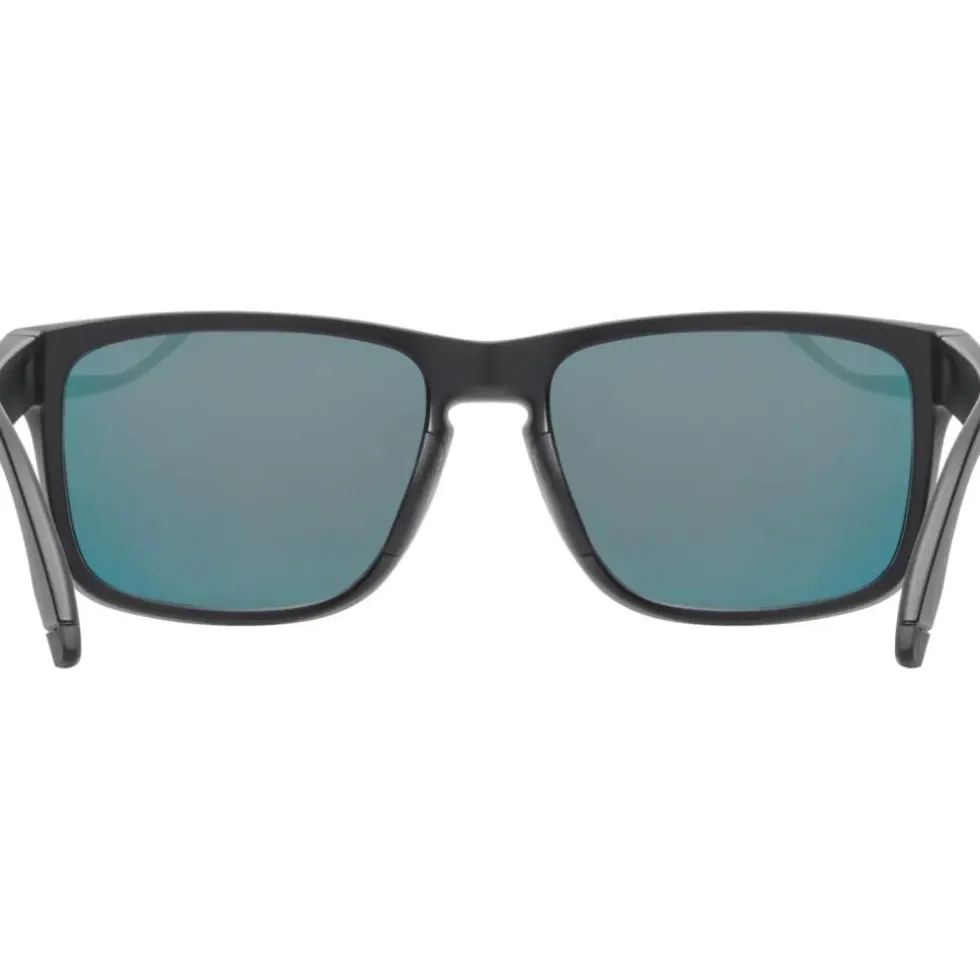 Uvex poise Zonnebril - black matt/mirror red
