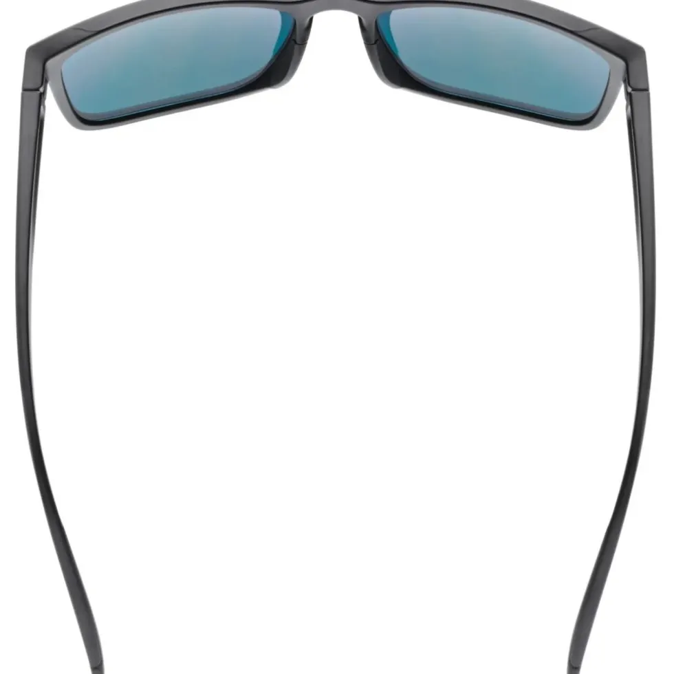 Uvex poise Zonnebril - black matt/mirror red