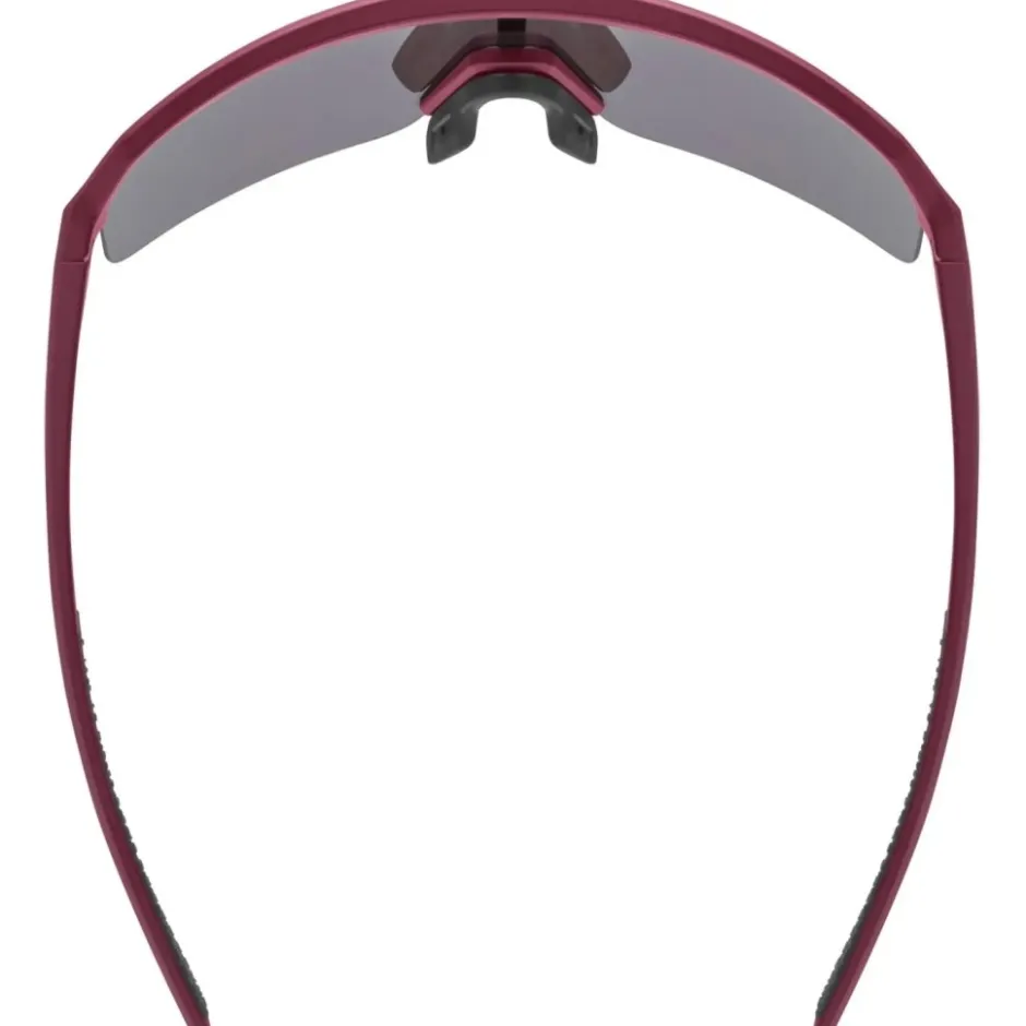 Alpine & Skibrillen < Uvex ramp Fietsbril - burgundy matt/mirror rose