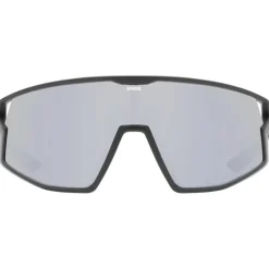 Uvex skyryse Fietsbril - black matt/mirror silver