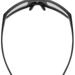 Uvex skyryse Fietsbril - black matt/mirror silver