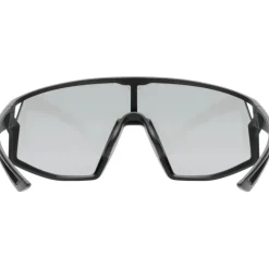 Uvex skyryse Fietsbril - black matt/mirror silver