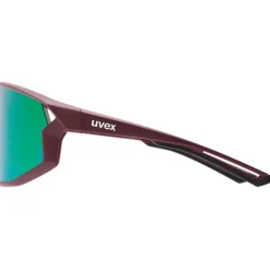 Uvex skyryse Fietsbril - burgundy matt/mirror rose