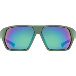 Alpine & Skibrillen < Uvex sportstyle 238 Bril - moss matt/mirror green